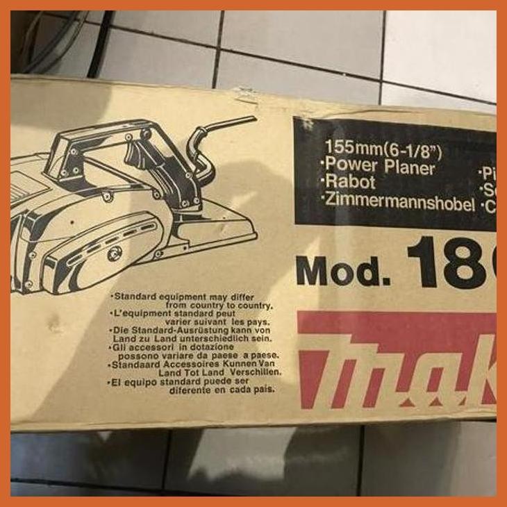 SALE MESIN SERUT KAYU/ MESIN PLANER/ MESIN SUGU MAKITA 1805 N ( PERTUKANGAN / POWER TOOLS )GOOD QUAL