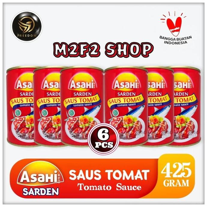 

Ikan Sarden ASAHI Sardines Dalam Saus Tomat - 425 gr (Harga 6 Pcs) H24