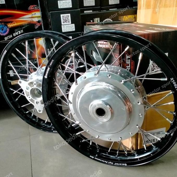 Velg Set Jari Jari Aerox Lexy Nmax Old Velg Scarlet Tromol Vnd