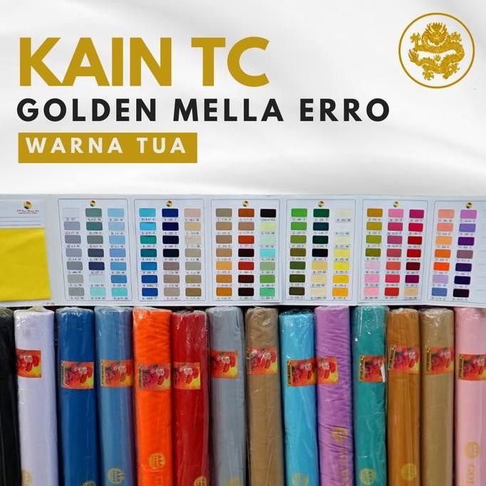 KAIN TETORON TC GOLDEN MELLA ROLL TUA