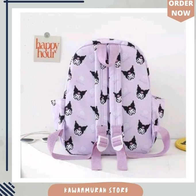 

Diskon Tas Ransel Anak Sekolah Motif Kuromi Melody Waterproof / Tas Sanrio