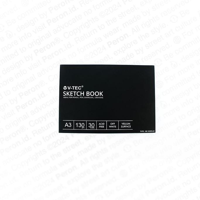 

V-Tec Sketchbook - 30 Sheets (130Gsm) Vellum Surface