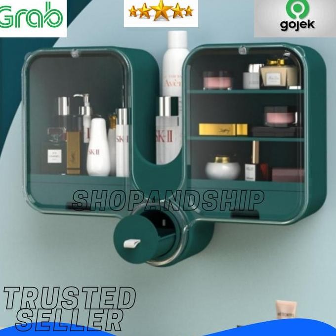 Tempat tik gantung / Rak menyimpan make up / Rak modern