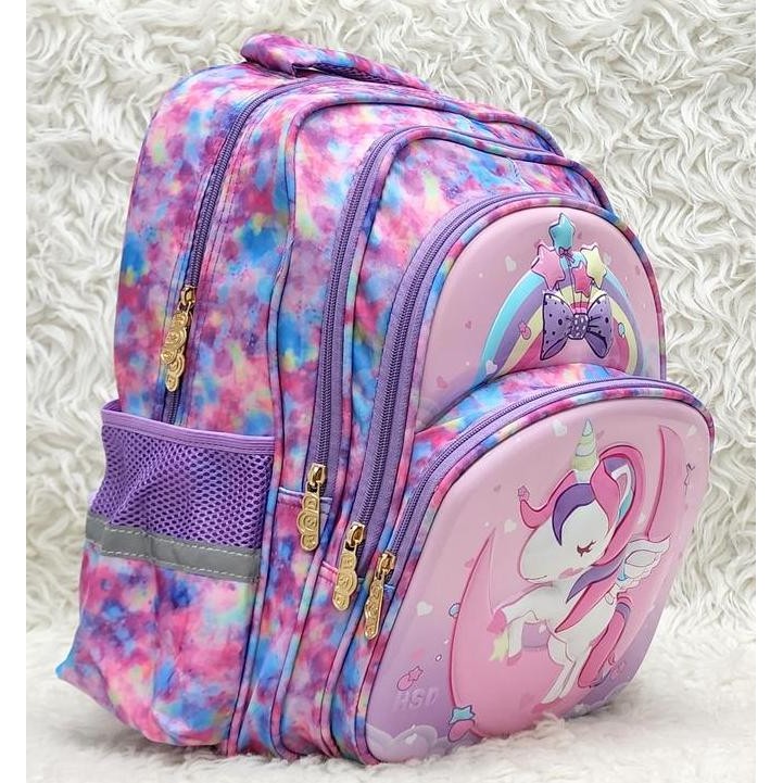 

Spesial Ransel Sd Import Karakter Anak Unicorn H21563 Glossy Backpack For Scho