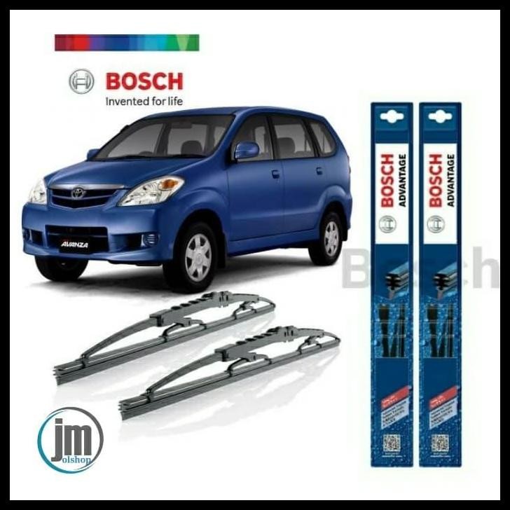 DISKON KARET WIPER TOYOTA ALL NEW AVANZA ORIGINAL BOSCH ADVANTAGE 