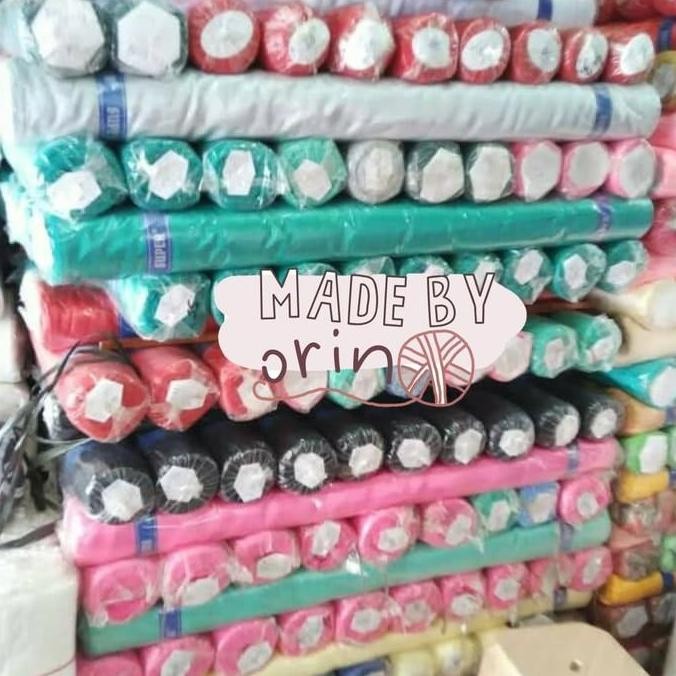 Kain Saten Satin Dekor 1 Roll