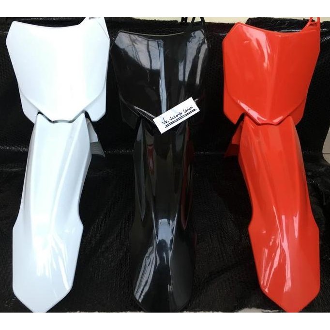 Spakbor Depan Crf 250 Set Papan Nomor Crf 250 Bahan Plastik Tebal