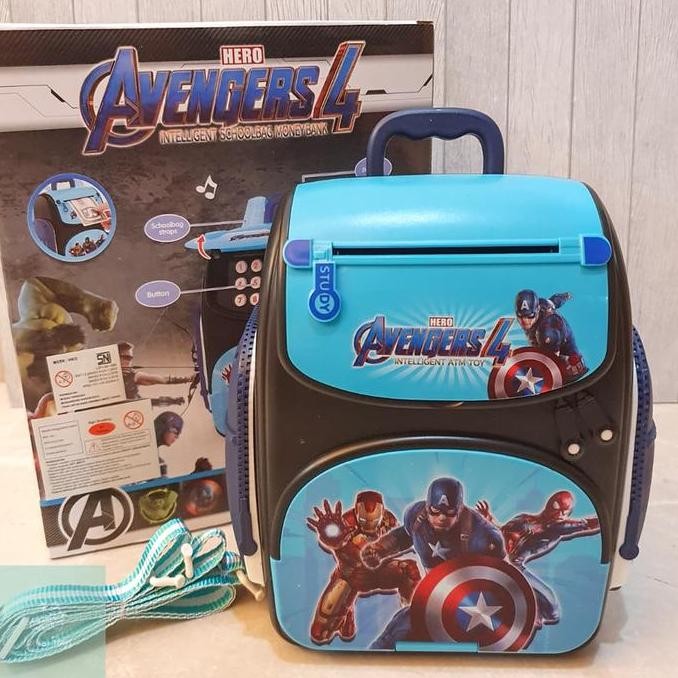 

Spesial Mainan Anak Tas Sekolah Avengers School Backpack Deposit Box 8779P
