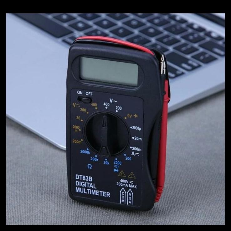 BEST DEAL MINI DIGITAL MULTIMETER AVOMETER SAKU MULTITESTER KECIL PORTABLE DT83B