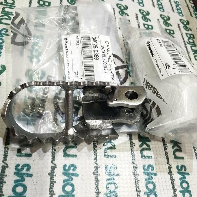 Footstep Besi Injekan Foot Step Depan Klx 230R Klx230R Sepasang Ori