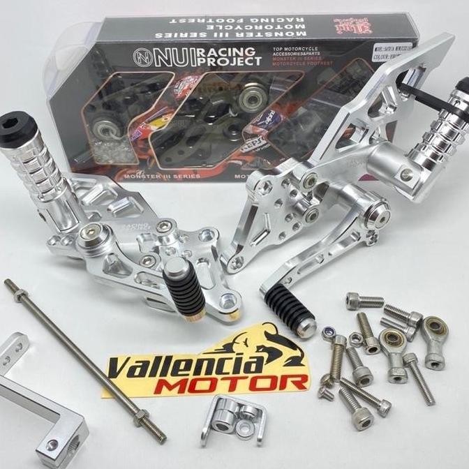 Footstep Underbone Cb150R Nui Cb 150R Nui Racing Cb150 R Nui Monster Include Baut Motorcycle