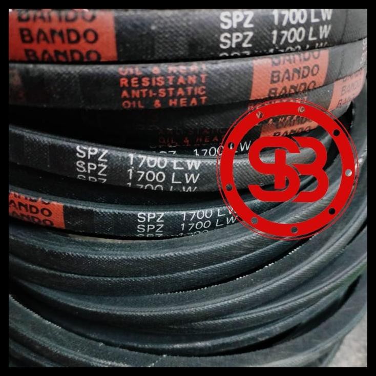 TERMURAH V BELT SPZ 1700 / SPZ1700 LW BANDO 