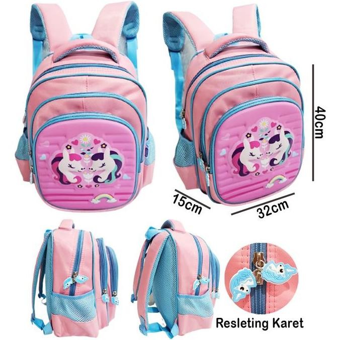 

Spesial Promo Premium Tas Ransel Anak Perempuan Sekolah Tk / Paud 3Res Dan 4 Res ( Duet Tk )