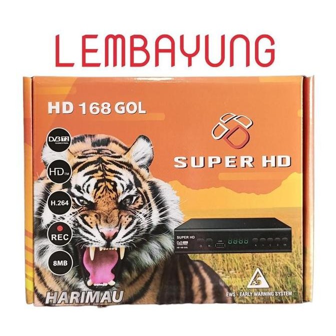 HARGA DISC - SUPER HD HARIMAU HD-168 GOL Set Top Box TV Receiver