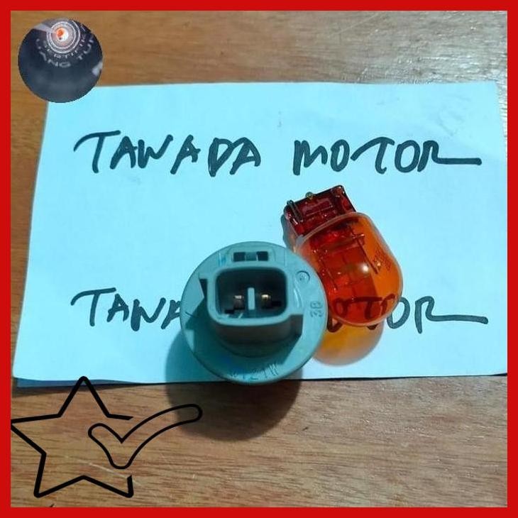 [TWM] SOKET LAMPU SEN SEIN DEPAN PLUS BOHLAM INNOVA VVTI 2005-2010