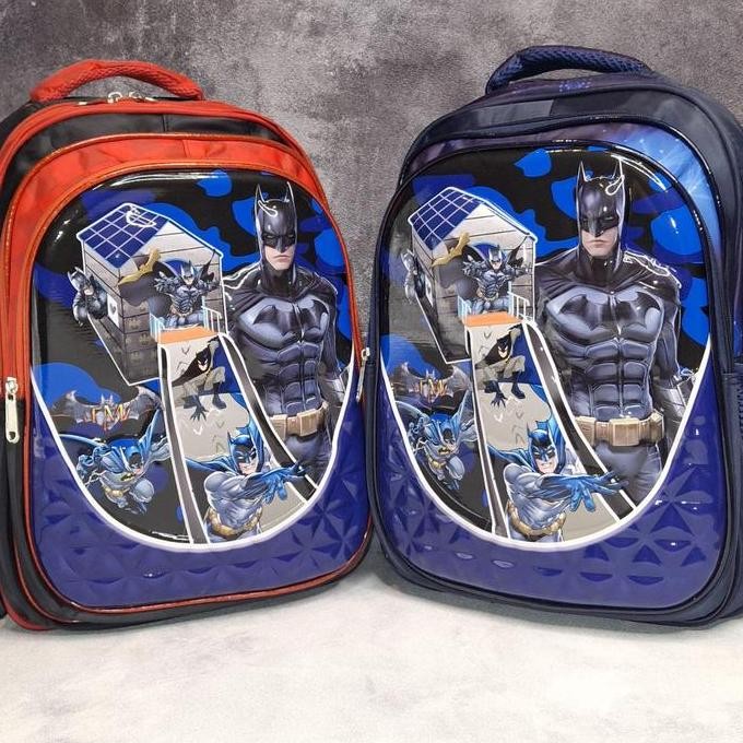 

Terjangkau [Free Gift] Tas Sekolah 3D Batman Ukuran Luas Tas Ransel Anak Laki-Laki Backpack Skolah Karakter Bat Man Timbul Import 16Inch