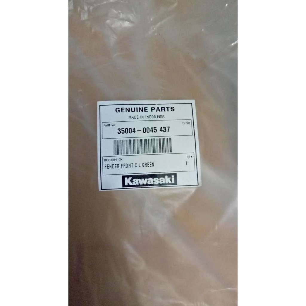 Spakbor Depan Zx130 Original Kawasaki