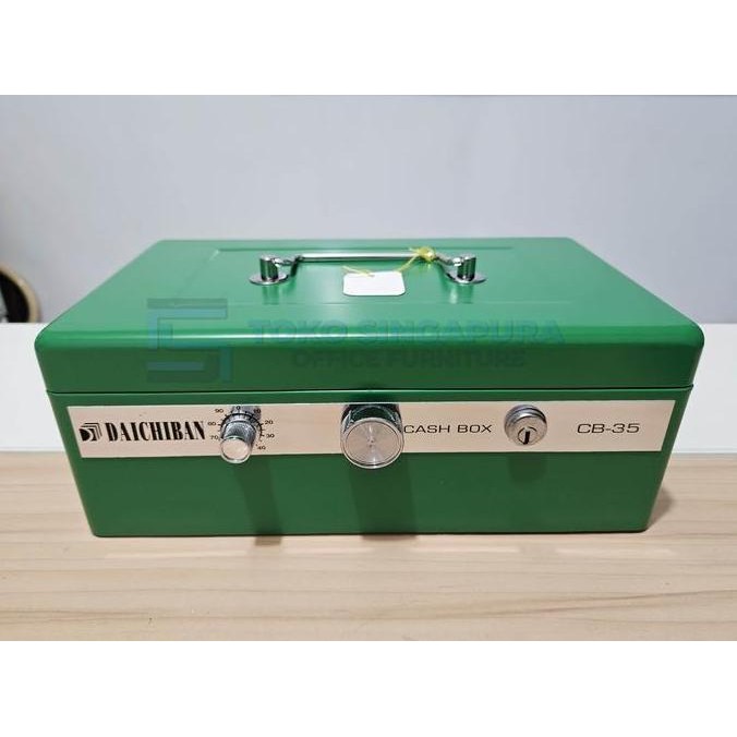 

Terlaris Cash Box Daichiban Cb-35 (Tempat Penyimpanan Uang)