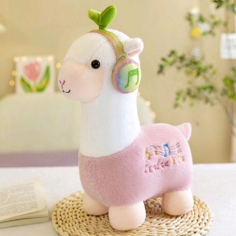 Boneka Alpaca Terbaru Boneka Musical Alpaca Bahan Plush SNI