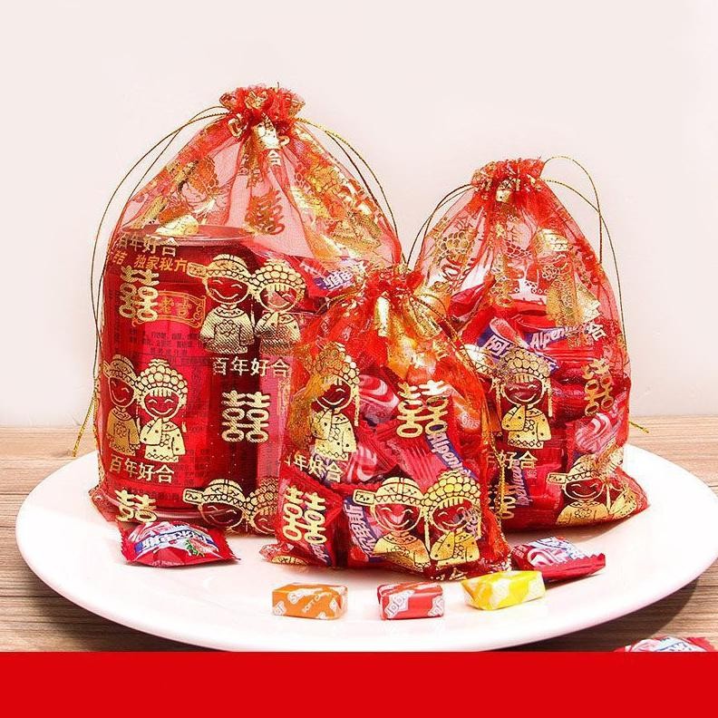 

Premium Isi 100 Kantong Shuang Xi Untuk Chinese Wedding High Quality