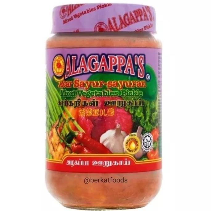 

best seller] Mixed Vegetables Pickle Alagappa's / Acar Sayur / Achaar Sayuran Mix