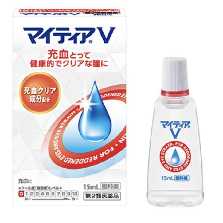 VISINE MY TEAR FOR REDDENED EYES AND EYE STRAIN/ TETES MATA JAPAN ND2