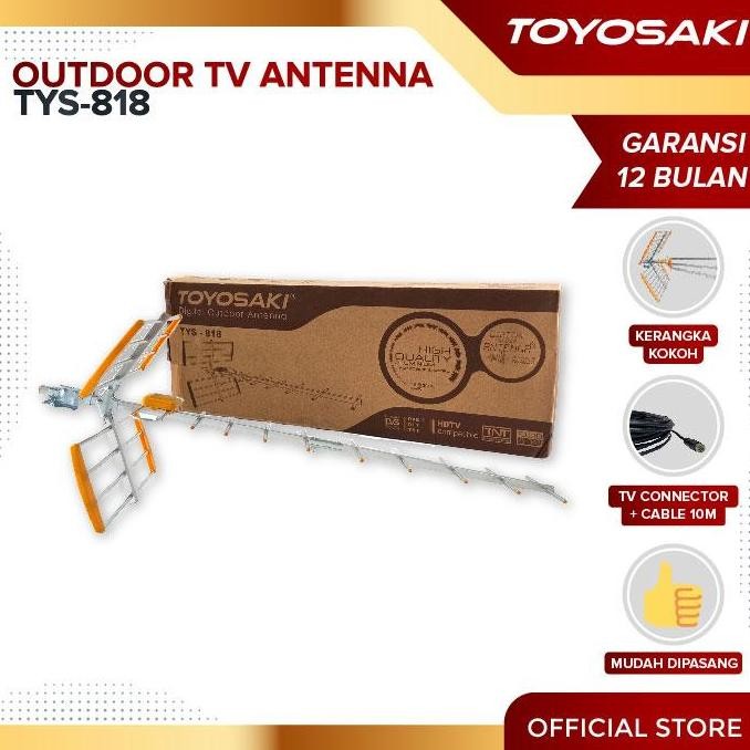 Terlaris Toyosaki Antena Tv Digital Outdoor Tys 818