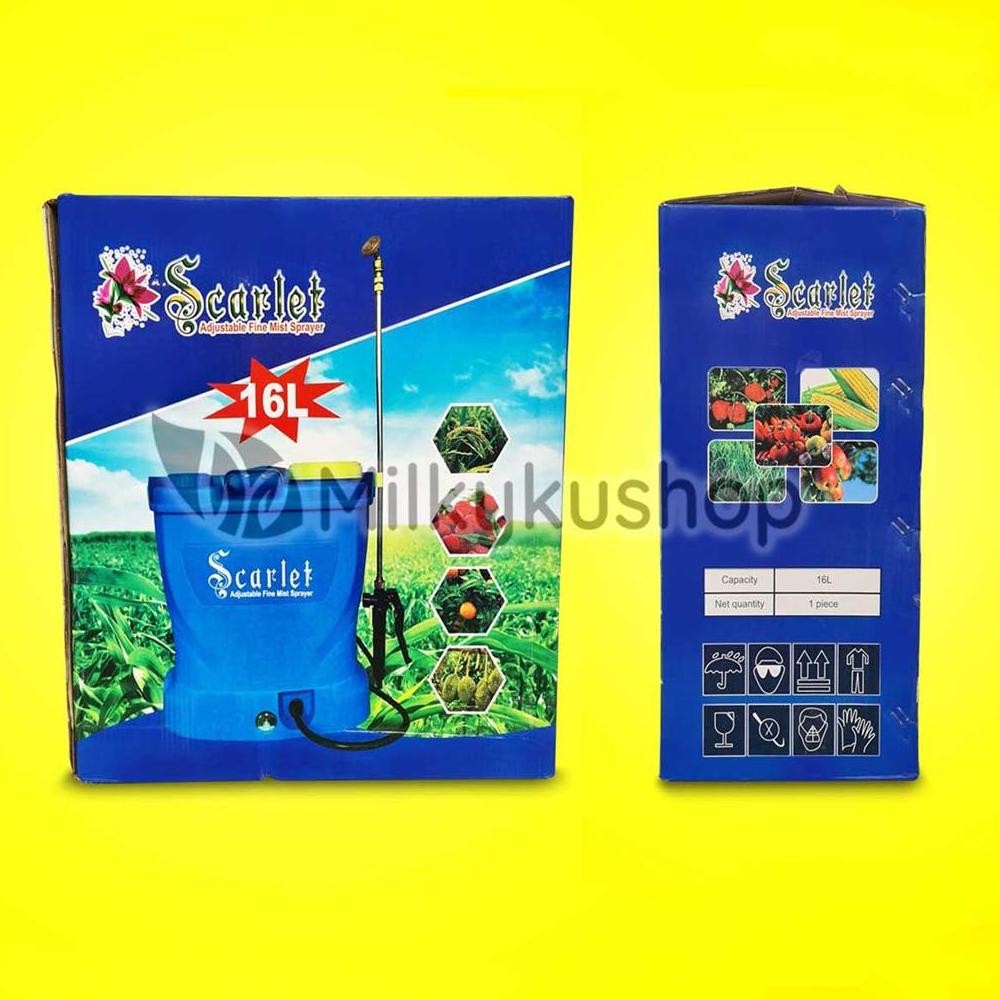 We-12 Sprayer Elektrik Scarlet 16 Liter Alat Semprot