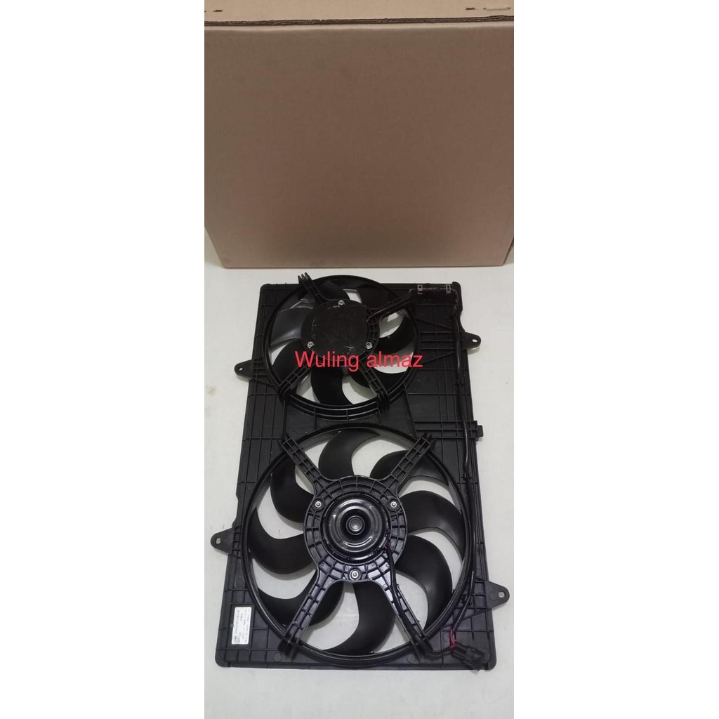 Motor fan extra fan kipas radiator komplit shouroud fan wuling