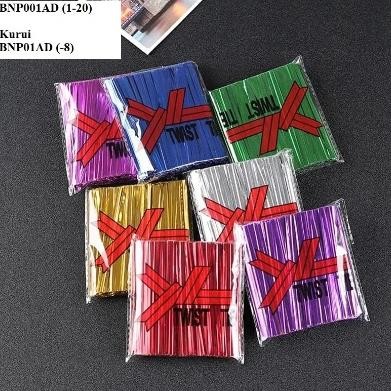 

Rwe-45 Hhs Pita Kawat / Kawat Ikat / Kawat Souvenir 8 Cm Harga/Pack