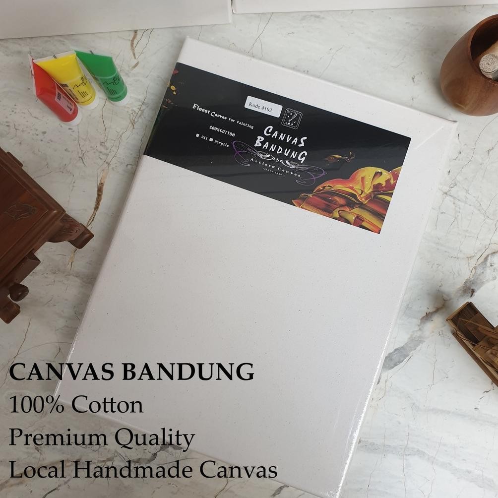 

CANVAS BANDUNG Ukuran 30x40cm PREMIUM Best Quality Hand Made Canvas/ Kanvas Lukis Spanram 30 x 40 cm