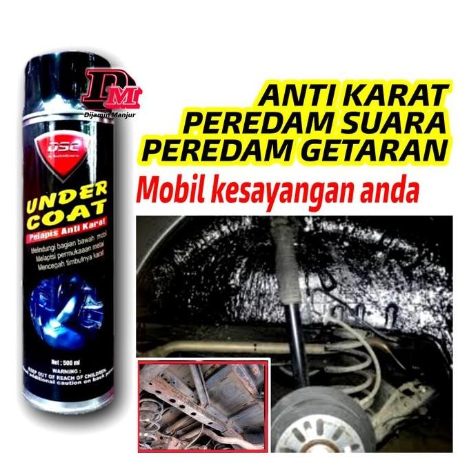 Anti Karat Mobil / Flinkote semprot / Peredam suara mobil waterproof