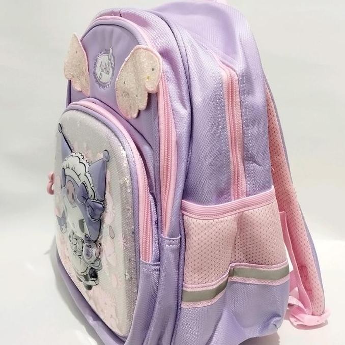 

Spesial Tas Ransel Sekolah Anak Perempuan Usia Tk Motif Karakter Kuromi Premium Kpg Timbul 3 Dimensi Glossy Transparan Cantik Sd