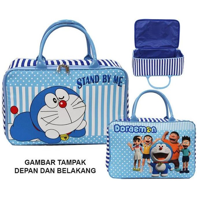 TAS TRAVEL KANVAS KOPER ANAK TAS JINJING TEMPAT BAJU ANAK GAMBAR LUCU - TRAVEL BAG PILIHAN LENGKAP