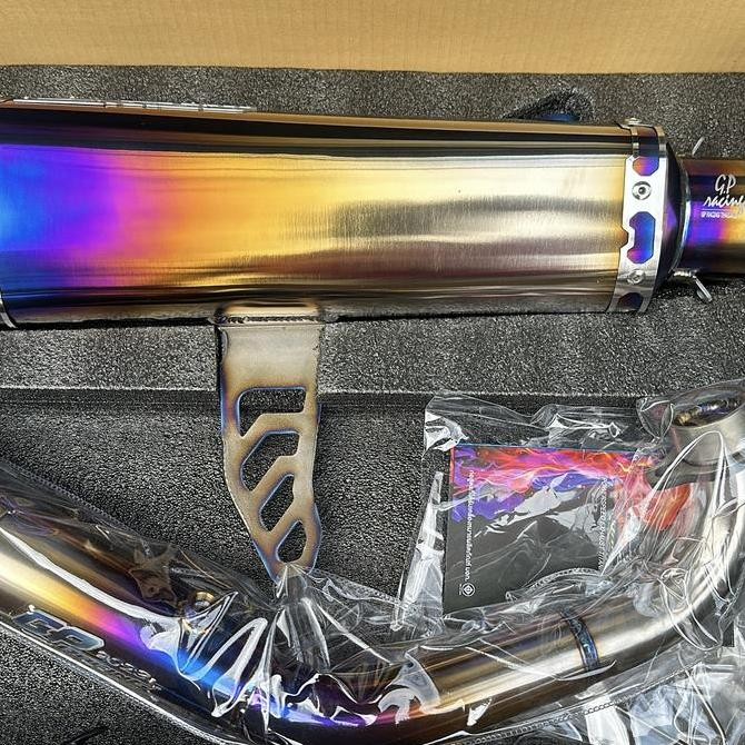 Knalpot GP Racing Titanium Xmax Gp Racing Orinal