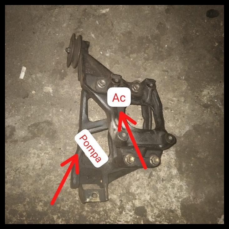 HOT DEAL BRAKET BREKET KOMPRESOR AC DAN POMPA TOYOTA KIJANG 7K COPOTAN ORI 