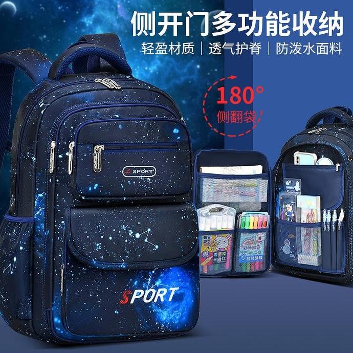 

Terjangkau Oclever - Tas Ransel Model Kulkas Tas Sekolah Anak Tahan Air Backpack