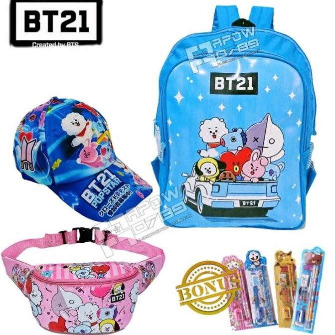 

Terjangkau Tas Ransel Sekolah Anak Perempuan Komplit Topi Waistbag Tempat Pensil Gratis Free Atk Tas Sekolah Anak
