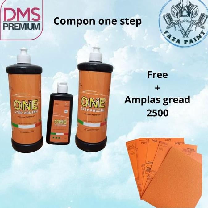 COMPOUND ONE STEP POLISH DMS / COMPOUND WATERBASED 250ML