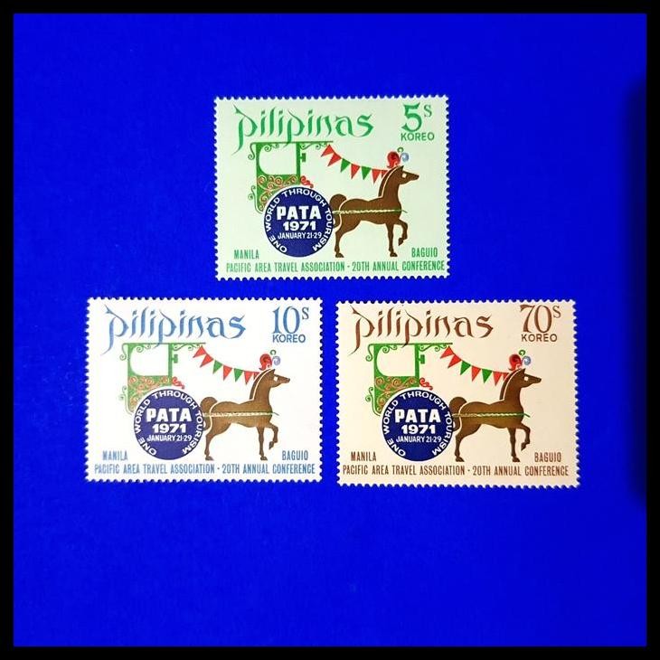 

GRATIS ONGKIR PERANGKO/PRANGKO PHILIPINA, PATA 1971, ONE WORLD THROUGH TOURISM !!!!!!