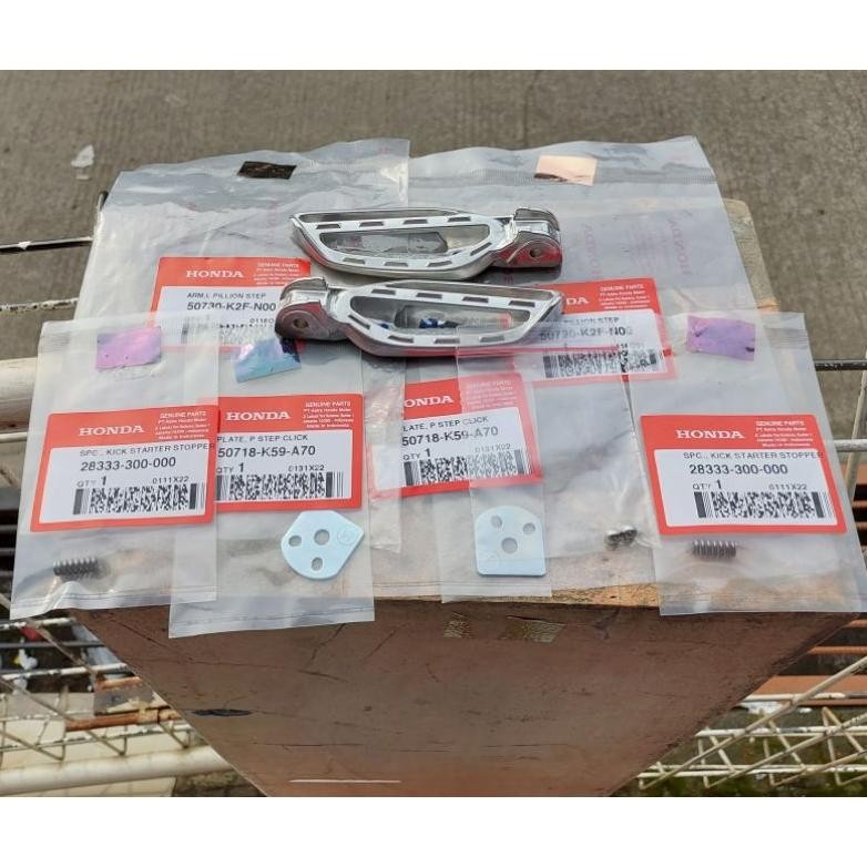 GH footstep new scoopy 2021 s/d 2025 original honda