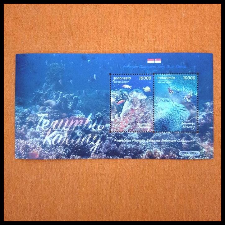 

HOT DEAL PRANGKO INDONESIA 2017. SS TERUMBU KARANG ~ PENERBITAN PRANGKO BERSAMA INDONESIA - SINGAPORE !
