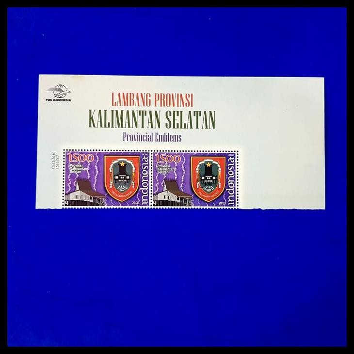 

BEST DEAL PRANGKO LAMBANG PROVINSI KALIMANTAN SELATAN. BAHASA : BANJAR, DAYAK !!!!