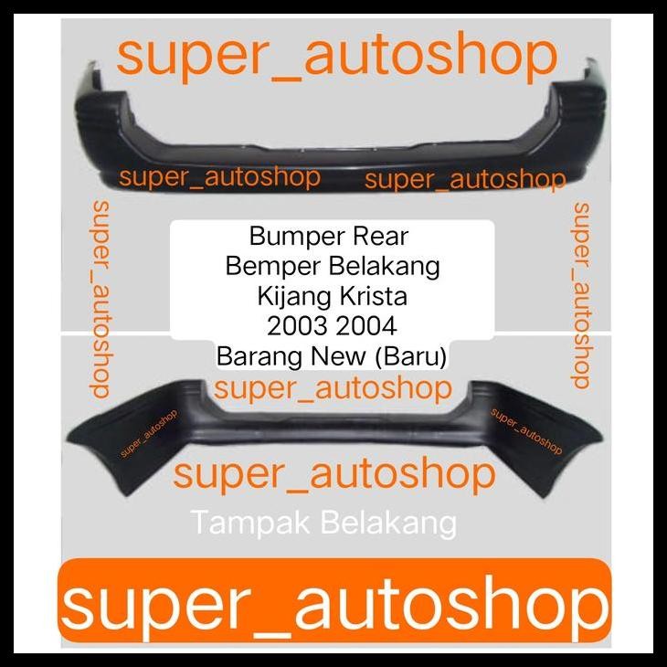 DISKON BUMPER REAR BEMPER BELAKANG KIJANG KRISTA 2003 2004 BARANG NEW (BARU) 