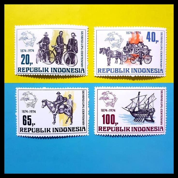 

HOT DEAL PERANGKO/PRANGKO INDONESIA 1974. SEABAD UPU. KONDISI LUX. KAT. 100K