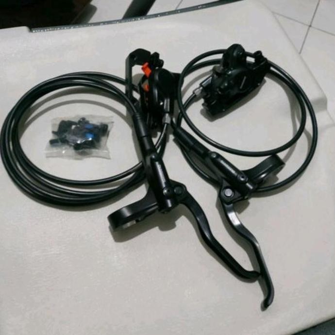 Rem / Brake Holik Shimano Altus MT200 lengkap Adaptor Kaliper