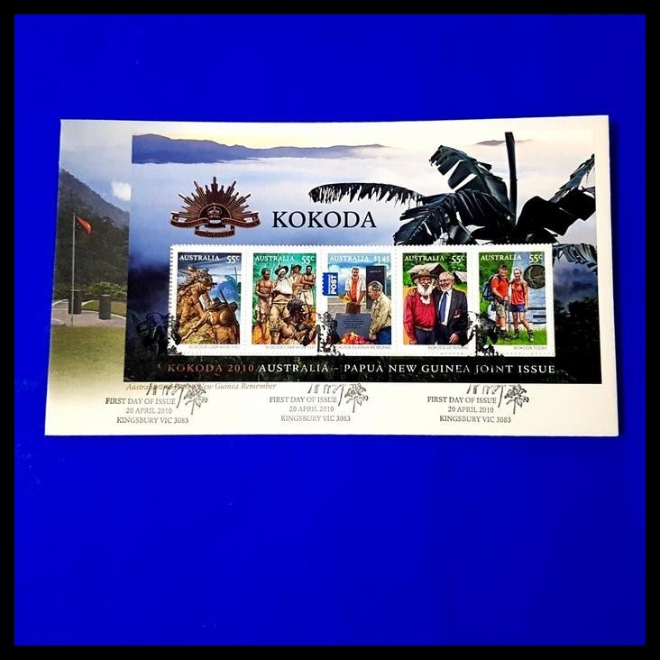 

TERBARU PRANGKO AUSTRALIA. KOKODA ~ WARTIME HERITAGE IN 1942 PAPUA NEW GUINEA