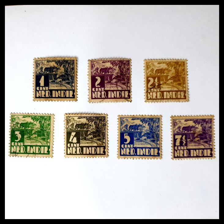 

HOT DEAL PRANGKO NED INDIE N-39. 1934-'37. KERBAU (7V) USED. HARGA KAT. 200K !!!!!