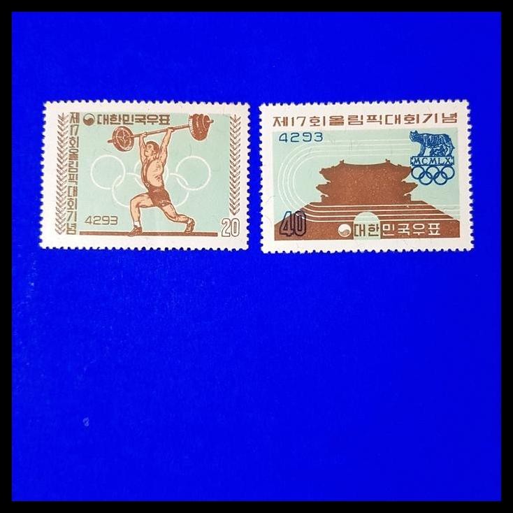 

TERMURAH PRANGKO/PERANGKO OLIMPIADE 1960 DARI KOREA SELATAN. SET. LANGKA