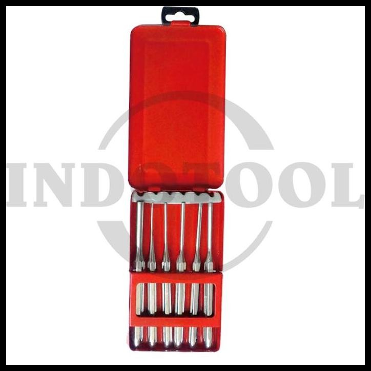 

DISKON 6PCS OCTAGONAL STEEL PUNCH SET 0 MAXPOWER !!!!!!